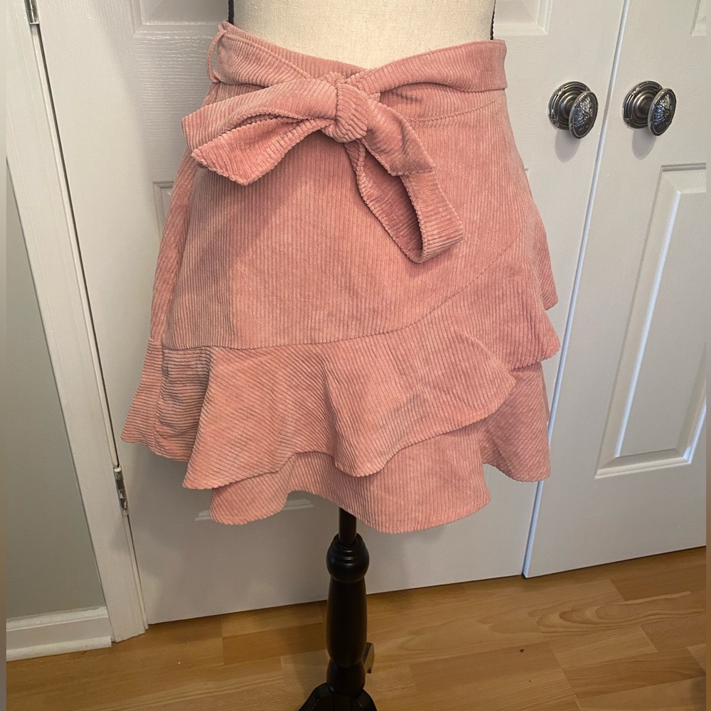 Corduroy skirt